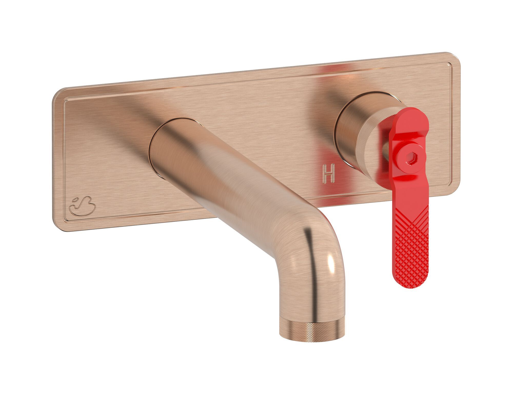 Однорычажный настенный смеситель для раковины с автоматическим сливом IB Bold ARCH-00071487 - Вид №23