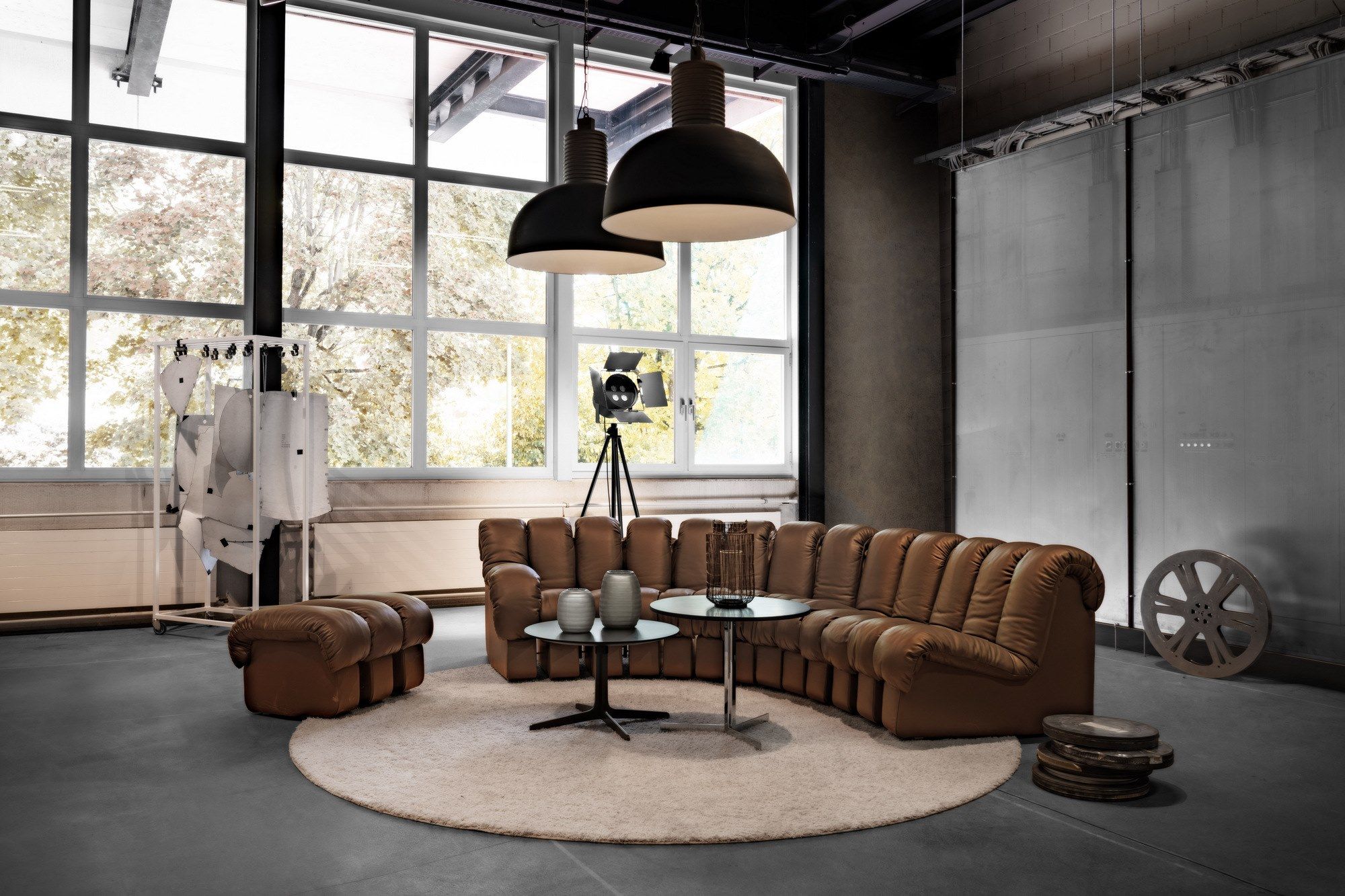 Изогнутый модульный диван de Sede DS-600 ARCH-00127436 - Вид №11