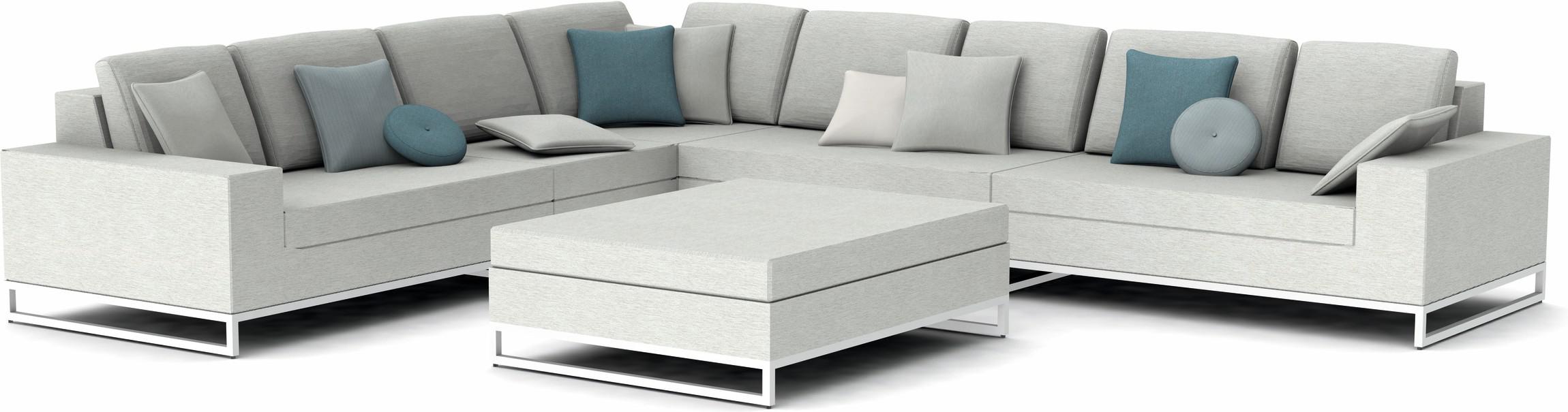 Concept 2 белый дымчатый лотос Manutti Zendo MNST839 - Вид №1