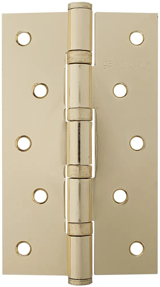 13965274 Петля универсальная Fuaro 4BB 125x75x2.5 мм сталь цвет латунь STLM-0004067