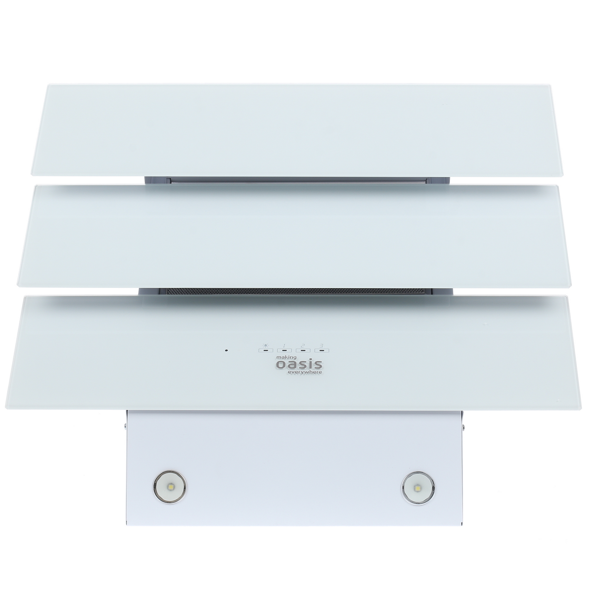 8109516 Вытяжка наклонная Oasis NB-60W белый/белый STDN-0097832 - Вид №6