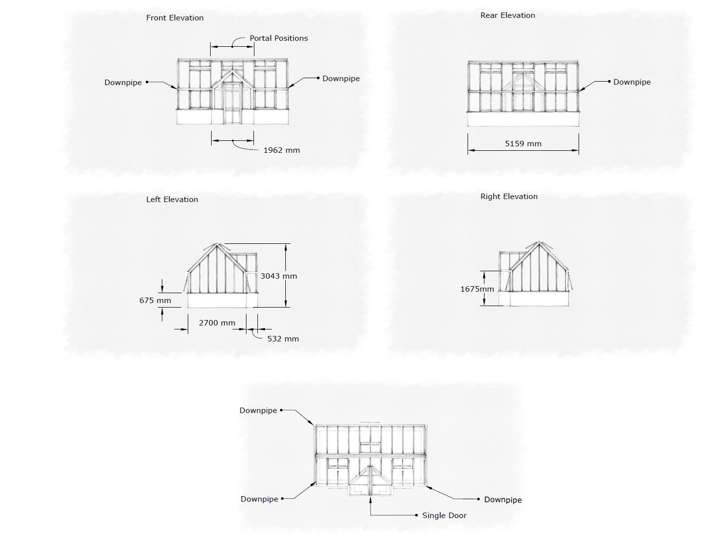 Алюминиевая Садовая теплица VANSTA розы ARCH-00051751 - Вид №6