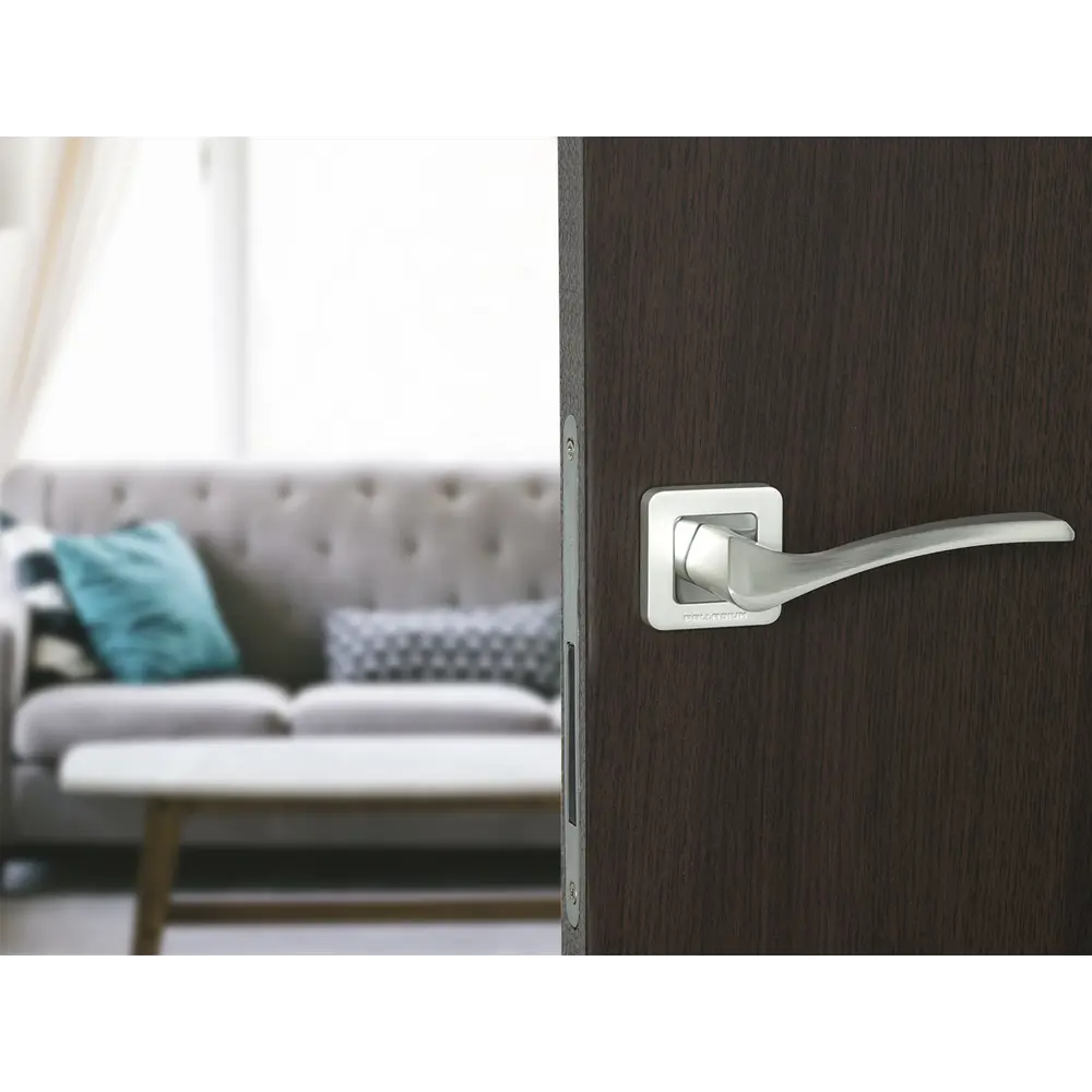 Ручки дверные на розетке Palladium Nexus 20, цвет белый STLM-2197235 - Вид №6