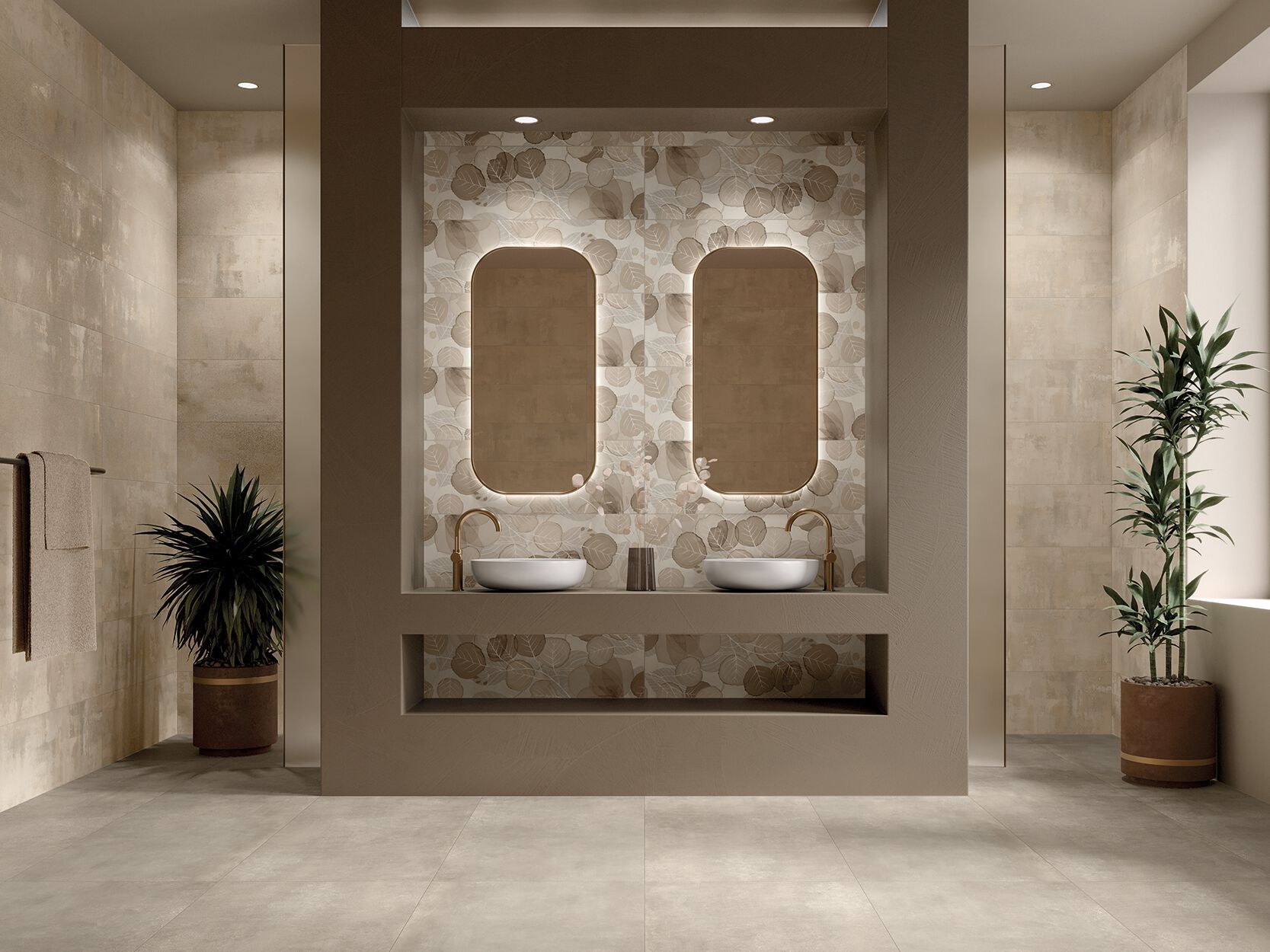 Облицовка керамогранита для интерьера MARINER Urban ARCH-00085130