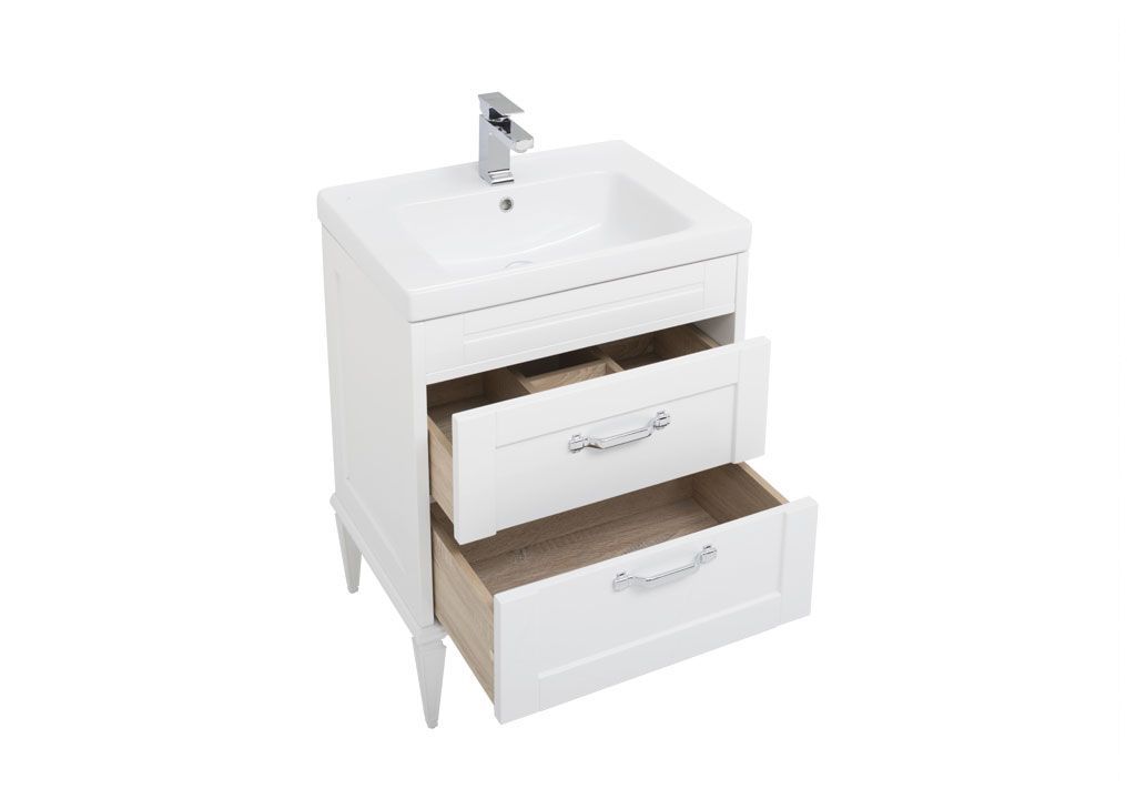 Тумба под раковину Aquanet Денвер 65 белый sun-id-270513 - Вид №3