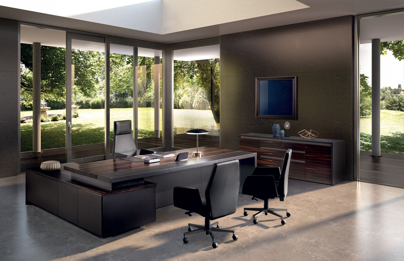 Деревянный офисный шкаф с распашными дверями i 4 Mariani Kefa ARCH-00046190 - Вид №1