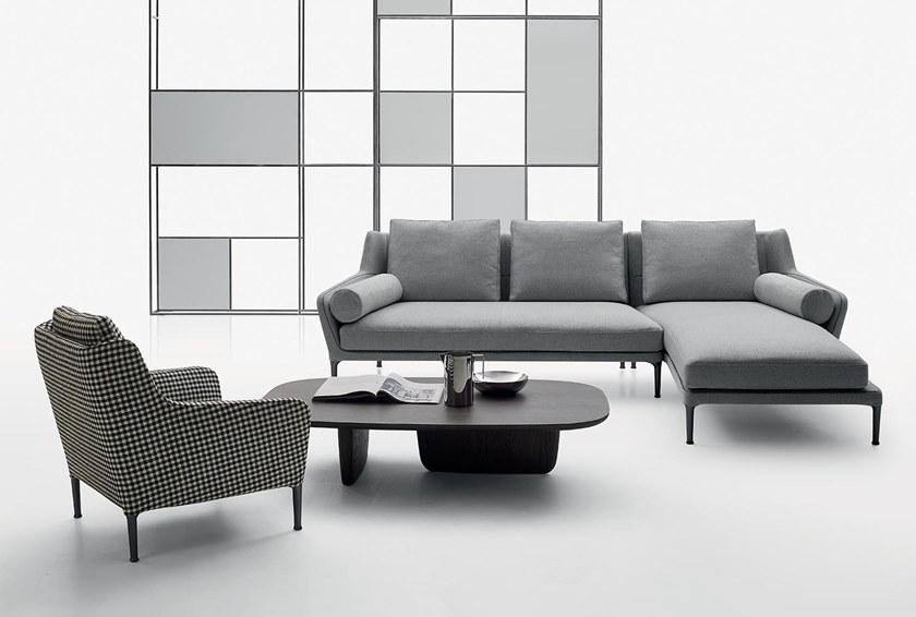 B&B Italia Кресло из ткани с подлокотниками Édouard EDOUARD sun-id-1438778 - Вид №2