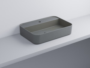 SHCOLARF-CM Раковина прямоугольная одно отверстие под смеситель cielo Shui Comfort