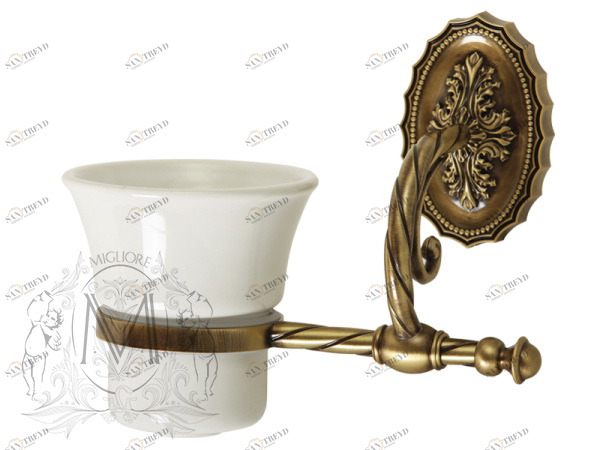 Стакан MIGLIORE Edera ML.EDR-60.302.BR - бронза 