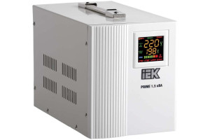 15526922 Стабилизатор напряжения Prime, 1.5кВА, переносной, IVS31-1-01500 300295 IEK