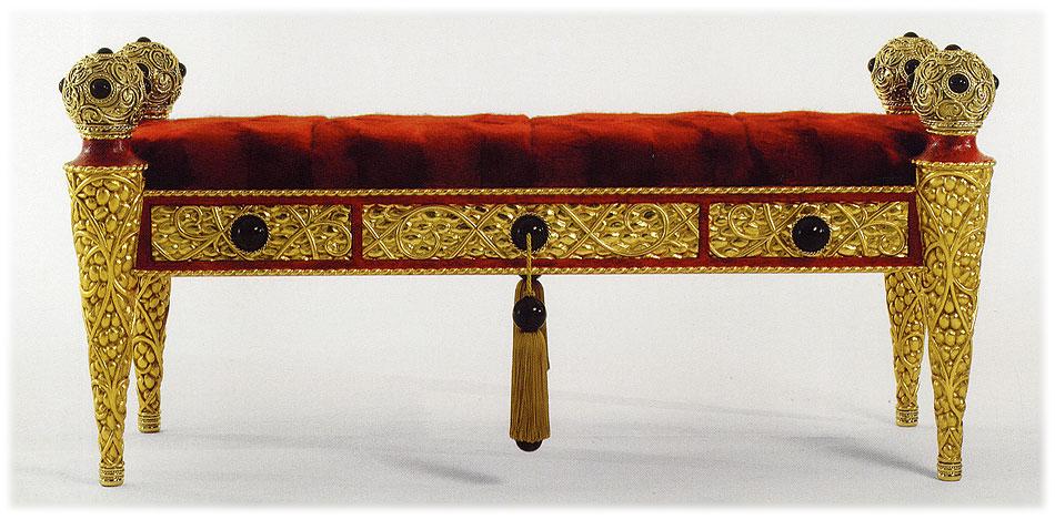 Банкетка  COLOMBOSTILE 1778 PN-C 