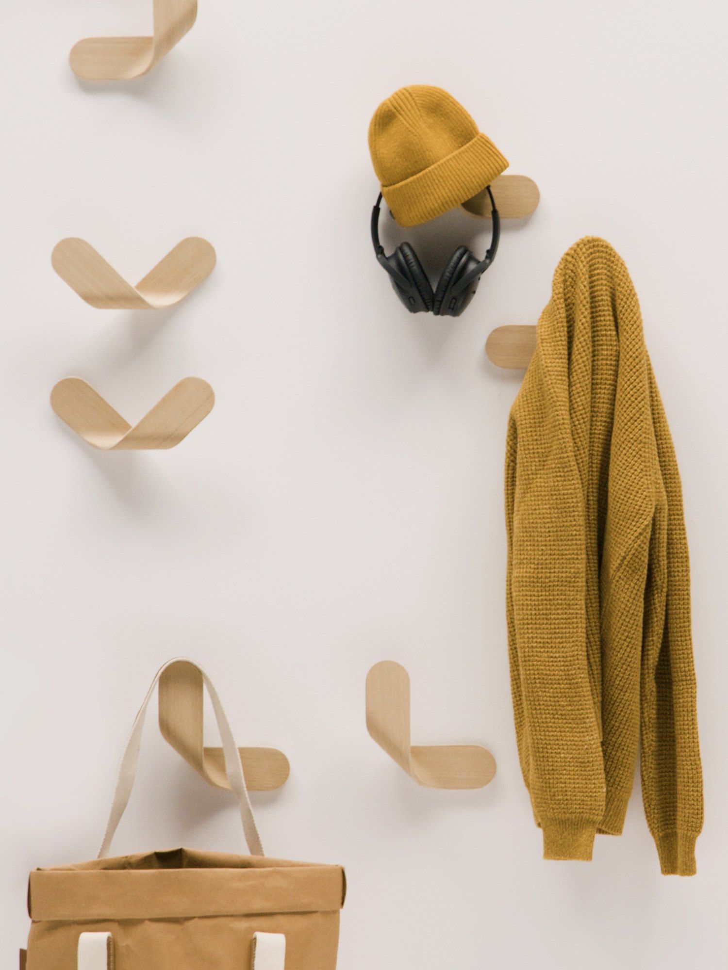 Деревянная настенная вешалка ONDARRETA Ele ARCH-00126435 - Вид №5