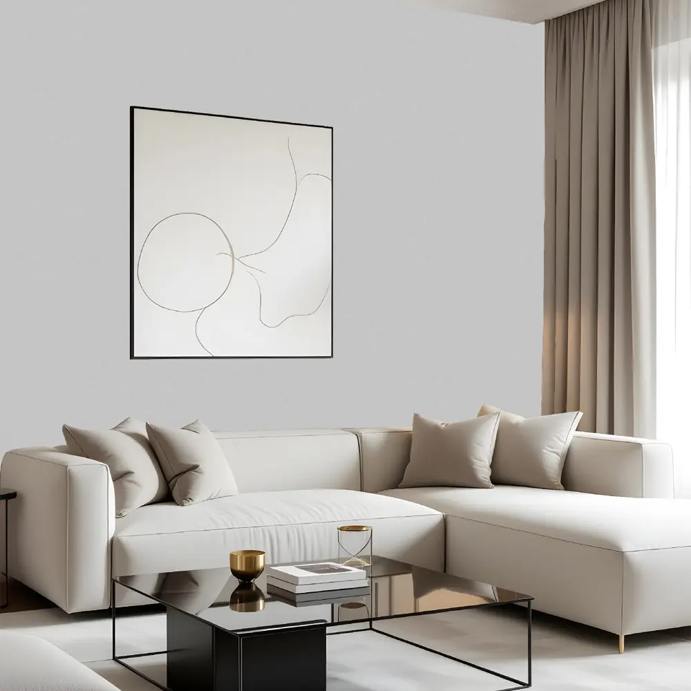 Обои флизелиновые Elysium Былина светло-серые 1.06 м Е506112 STLM-2004079 - Вид №3