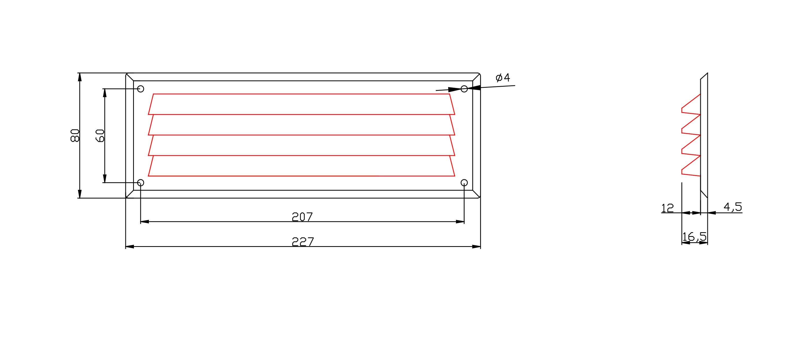 Прямоугольная сетка для перекрытия First Corporation вентиляция ARCH-00045081 - Вид №5