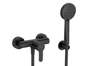 Открытый смеситель для душа с ручным душем