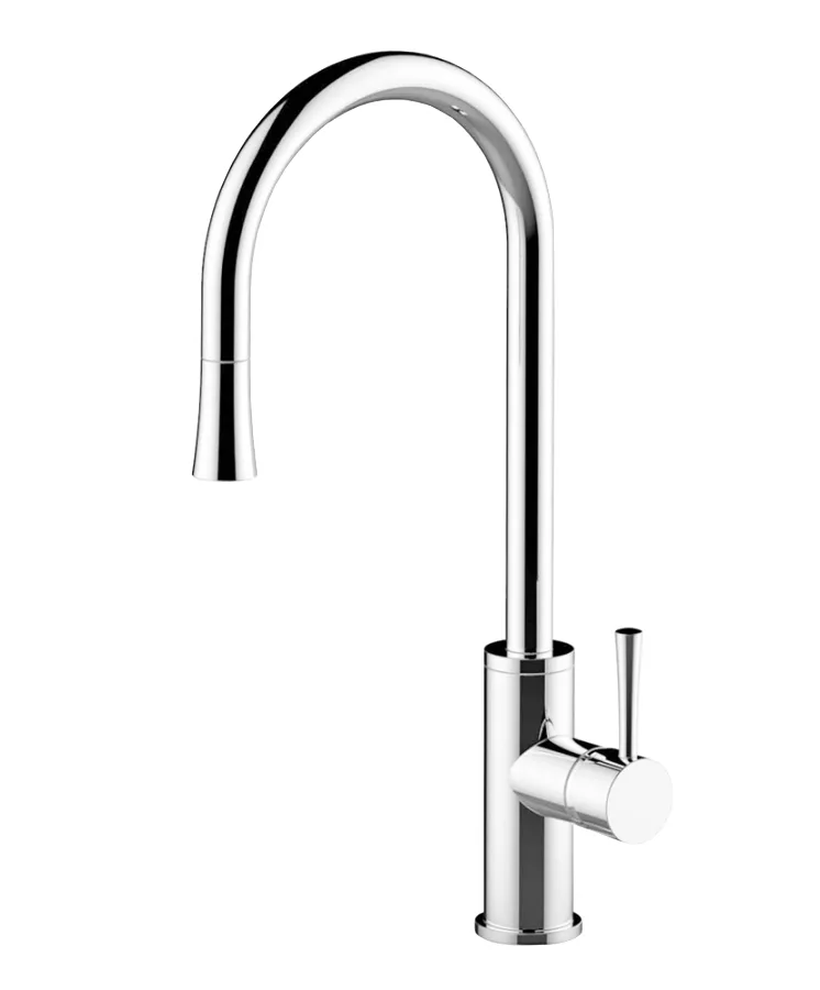 Кухонный смеситель 7652 хром GranFest 