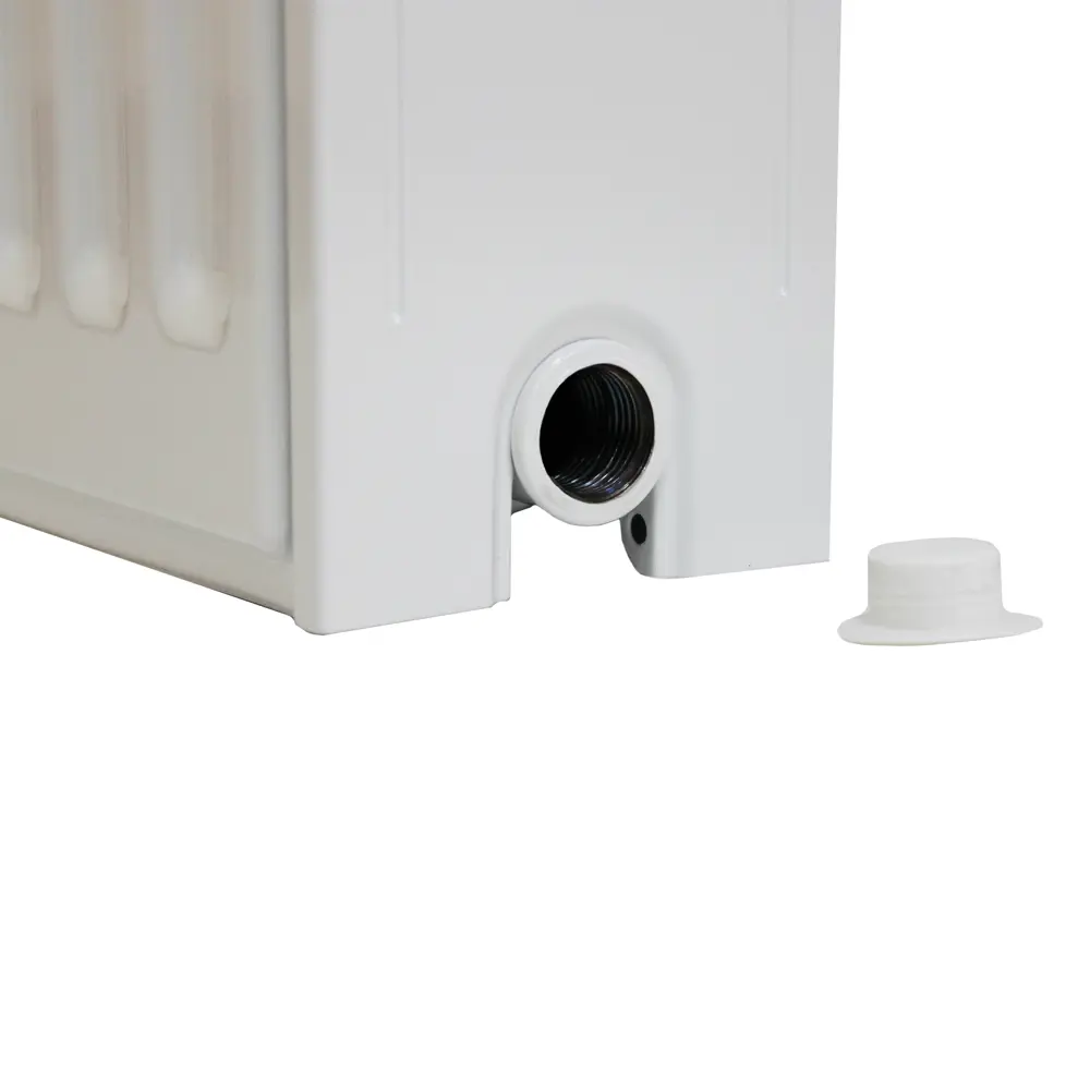 Радиатор панельный Steel PB-22-5-08 22 500x800 боковое подключение сталь белый Santreyd STLM-2076863 - Вид №4