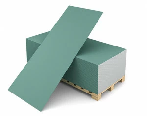 Гипсокартон влагостойкий ГКЛВ 2500х1200х12,5мм Магма