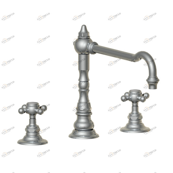 1104 Смеситель для мойки 3 отверстия / без сливного отверстия HORUS Range Julia Victoria 