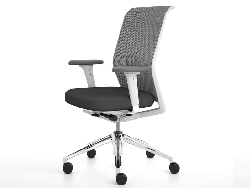 Поворотный операционный офисный стул с подлокотниками VITRA ID Chair Concept ARCH-00024456