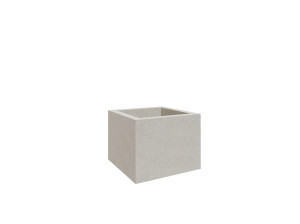 Бетонная квадратная плантатор