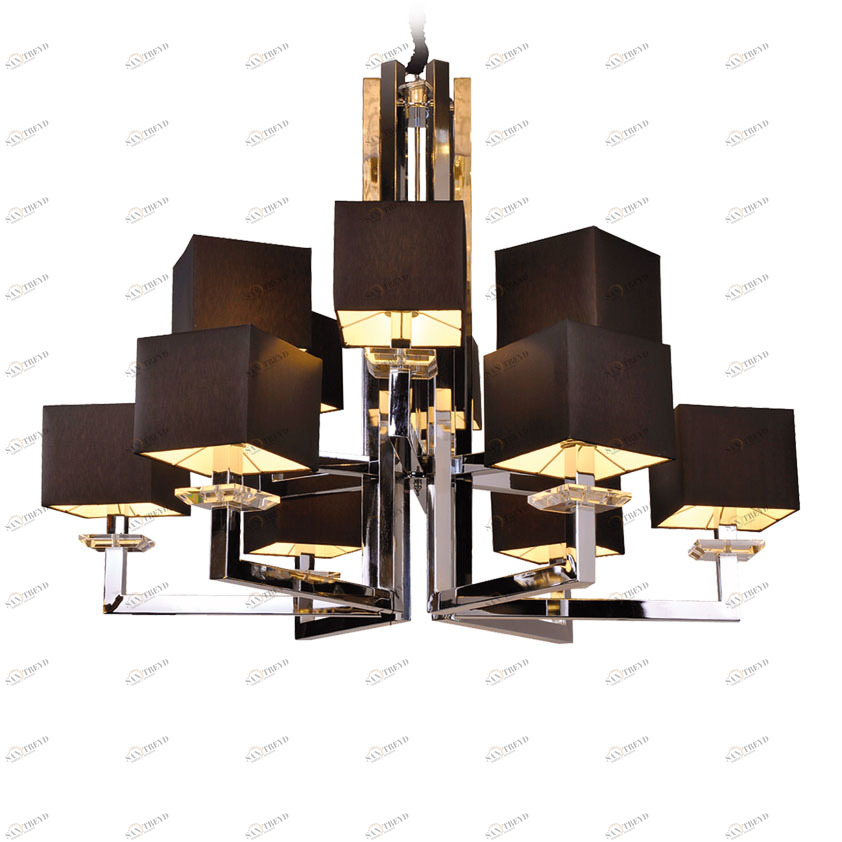 Подвесная люстра Newport 3206+6/C хром NEWPORT ДИЗАЙНЕРСКИЕ 059498 Хром 