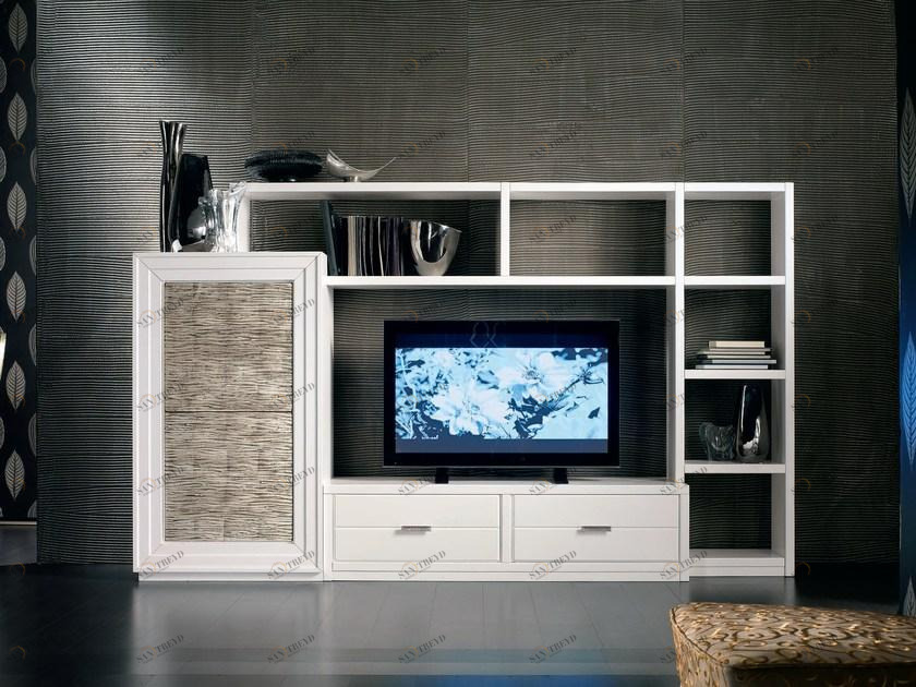 Cantiero Модульная стенка для хранения из сусального серебра Étoile day Et1015