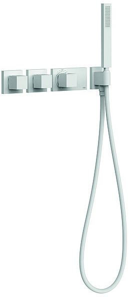 БЛОЧНАЯ СИСТЕМА блочная система 3-ходовой скрытый термостатический смеситель для душа в комплекте-20725391BM TRES