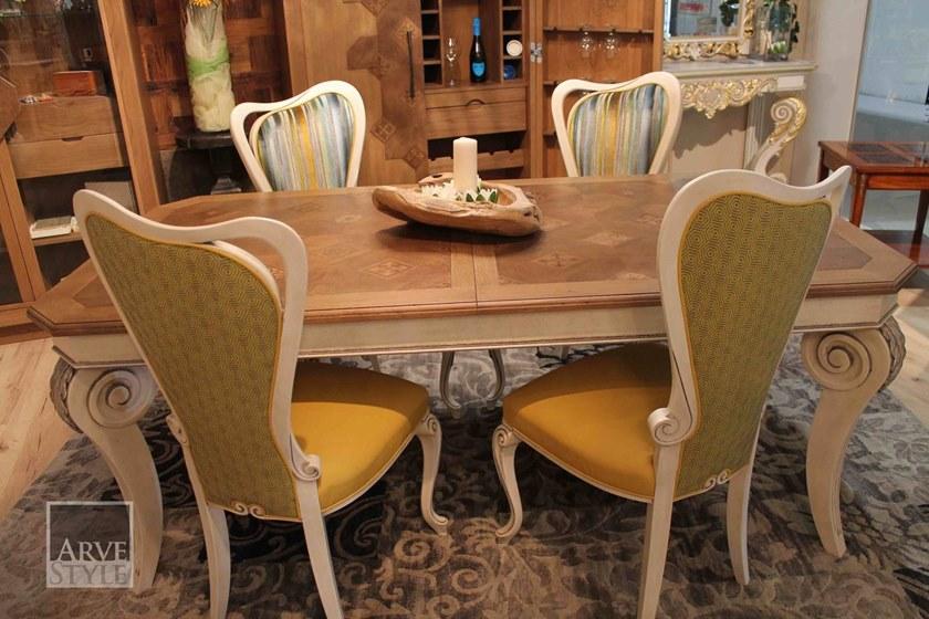 Arvestyle Раздвижной прямоугольный деревянный стол для гостиной Parquet sun-id-1494191 - Вид №8