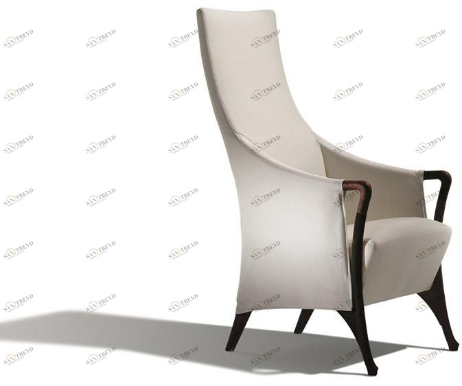 Giorgetti Кресло из ткани с высокой спинкой Progetti sun-id-1502284