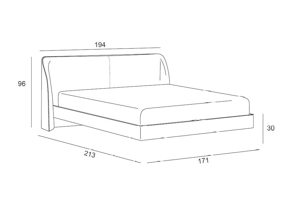 Двуспальная кровать Voltan Eikon ARCH-00118021 - Вид №2