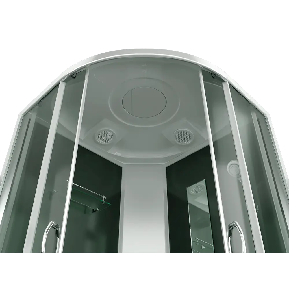 Душевая кабина Erlit ER3510TP-C4 высокий поддон 100x100 см Santreyd Без серии STLM-2156807 - Вид №2