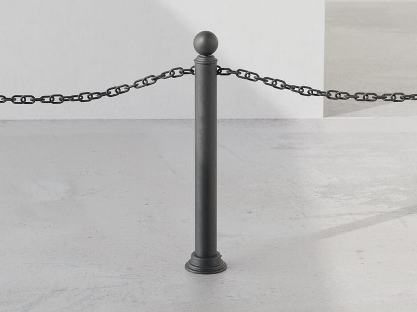 Стальной боллард с кольцами DIMCAR ARCH-00089610