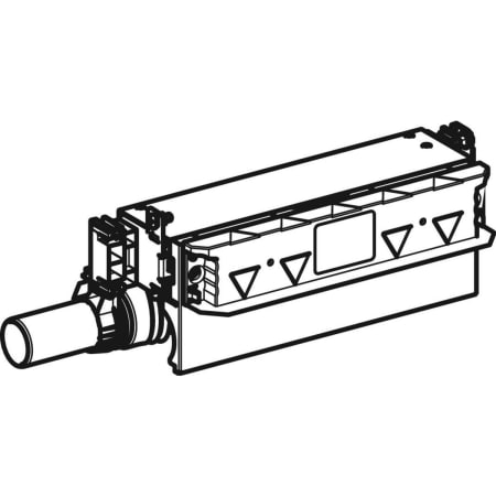 GEBERIT 461.734.00.1 Инсталляция для душа Geberit GIS, с водоотводом в стене, высота стяжки для напольного стока 90–200 мм  - Вид №1