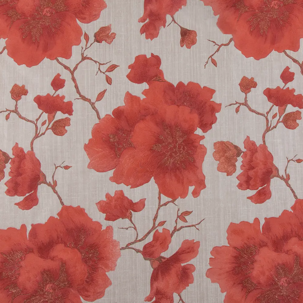 Обои флизелиновые 1.06х10 м цветы цвет алый ER 4054-7 Erismann STLM-2177403