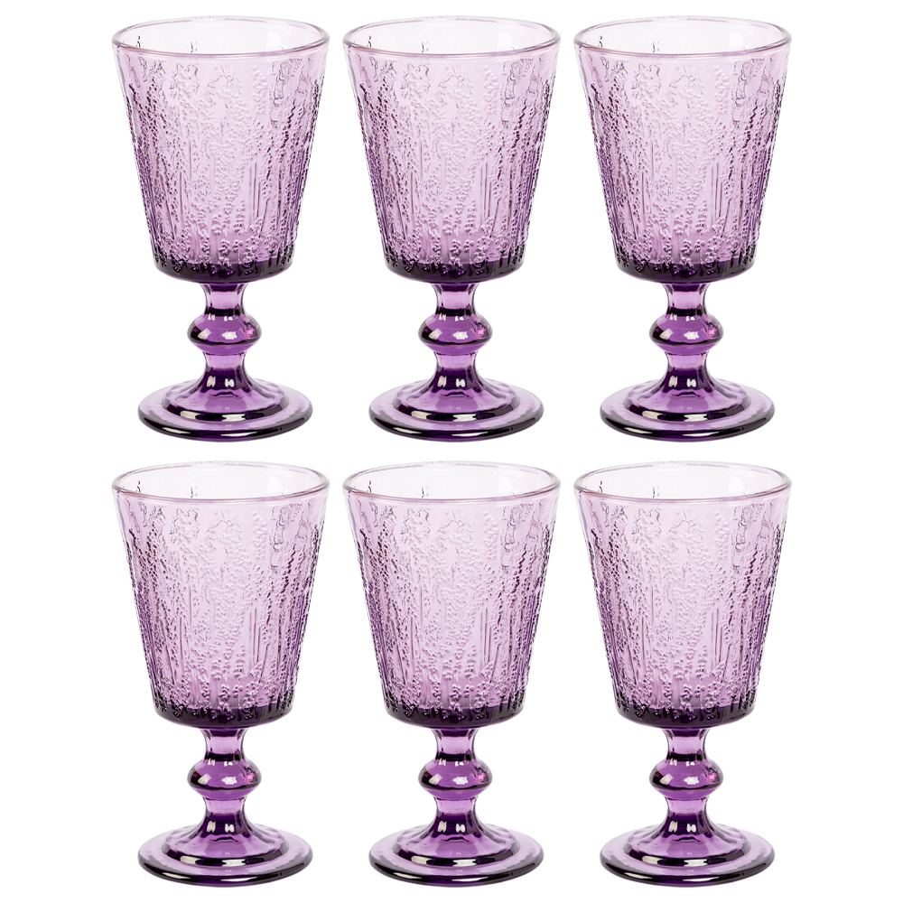 21091713 Комплект бокалов «Лавендер» (6 штук, аметист) Object Desire Светский прием  - Вид №2