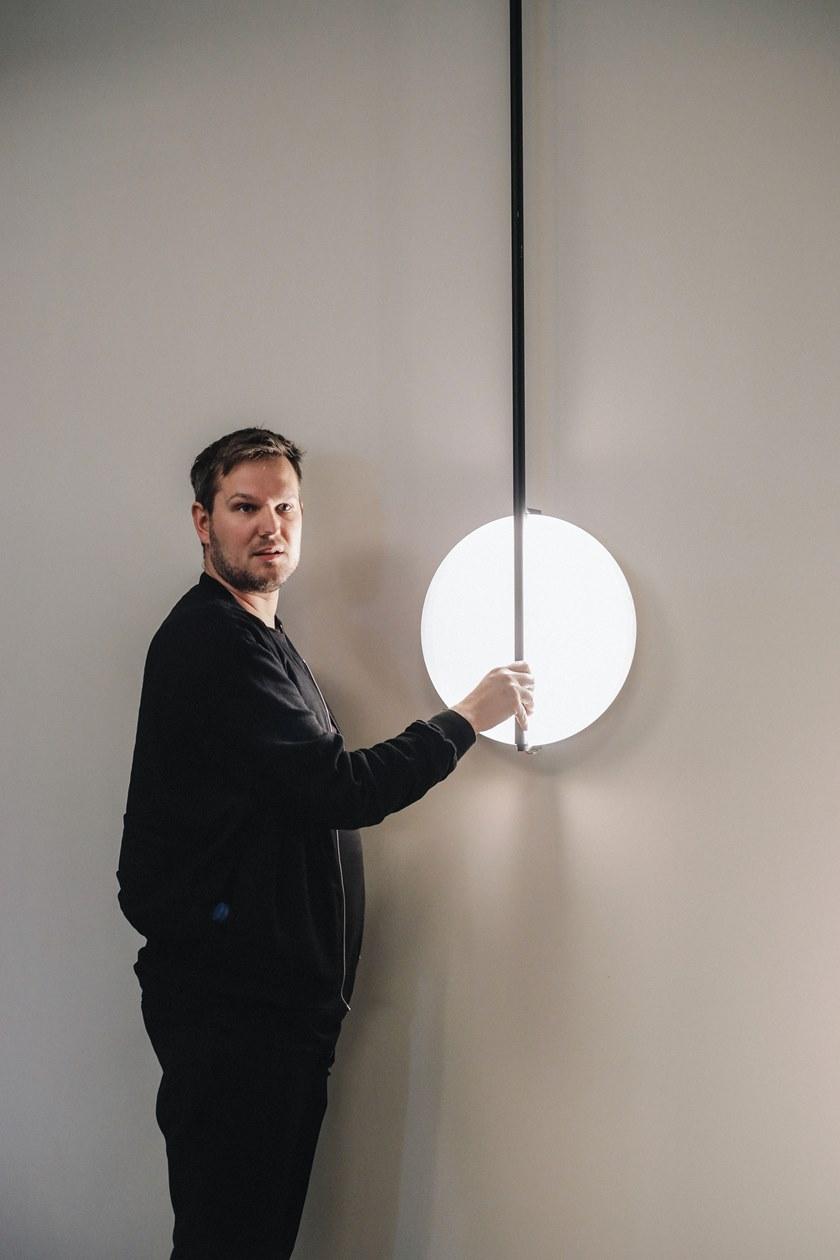 Vibia Настенный светильник из стекла Kontur sun-id-1469623 - Вид №11