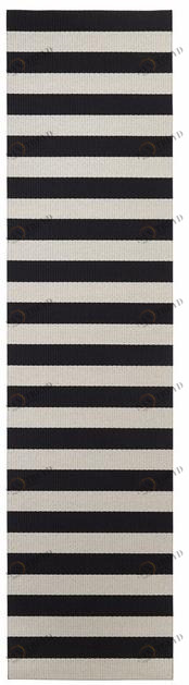 Woodnotes Прямоугольный коврик из ткани в полоску sun-id-1356486