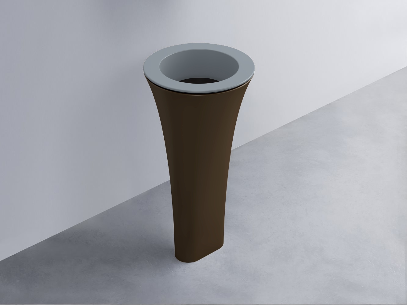 AMLA45-BR+AMPILT-LV+AMCOLT-CA Раковина Amedeo Tondo отдельностоящая cielo Enjoy + Amedeo Ceramica Cielo
