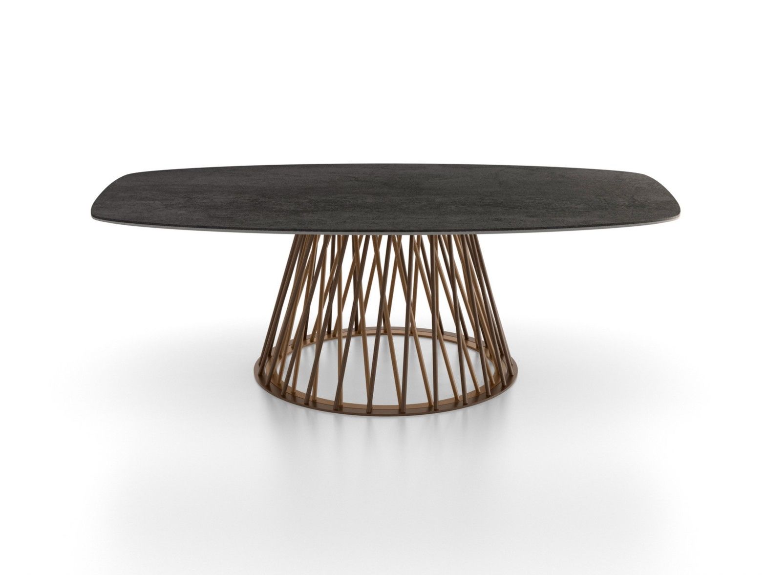 Журнальный столик с металлическим основанием и керамическим верхом F.lli Orsenigo интрига ARCH-00153148 - Вид №1