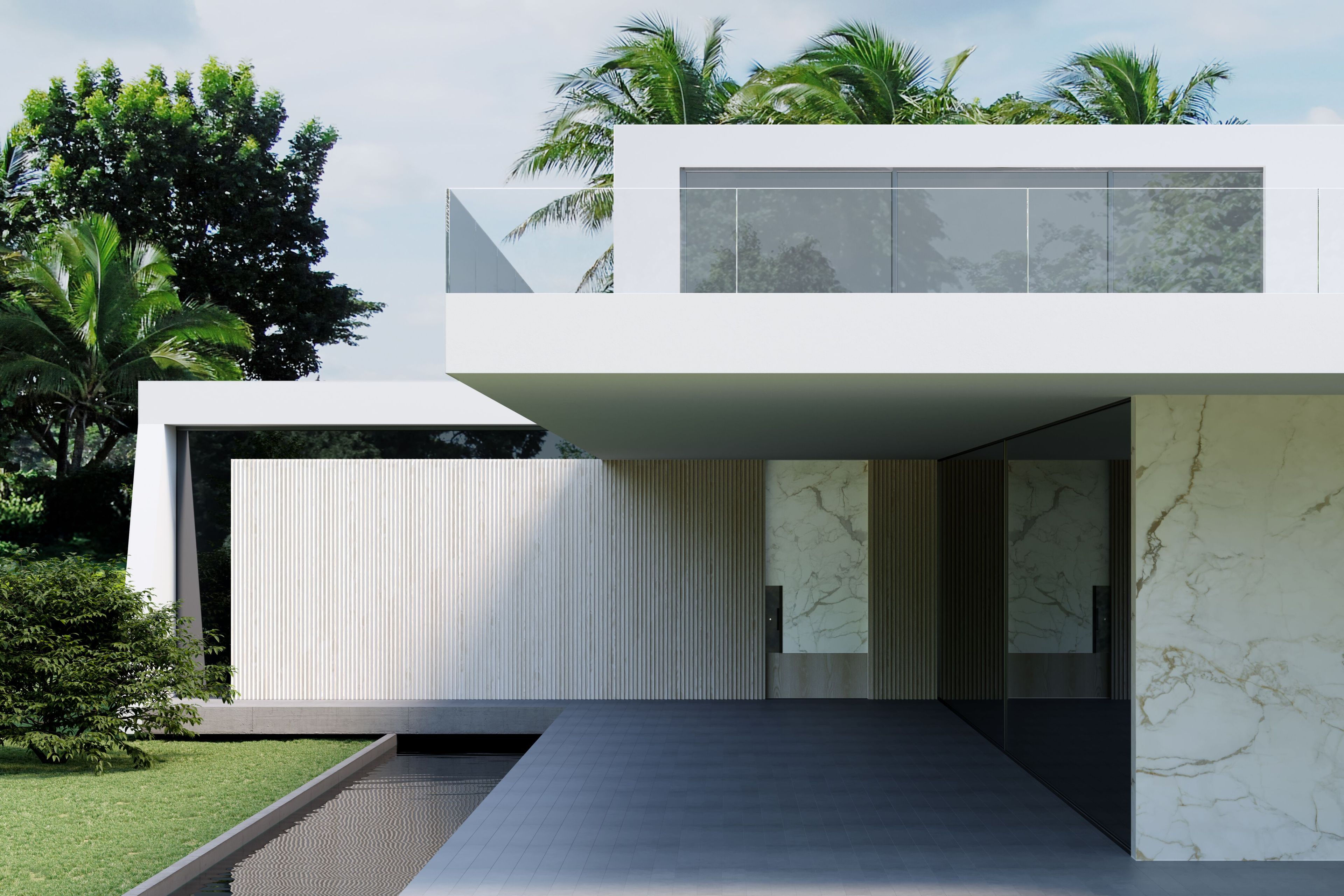 Заподлицо стены бронированная входная дверь Scrigno Archè ARCH-00152456 - Вид №2