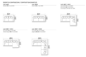 4-местный тканевый диван