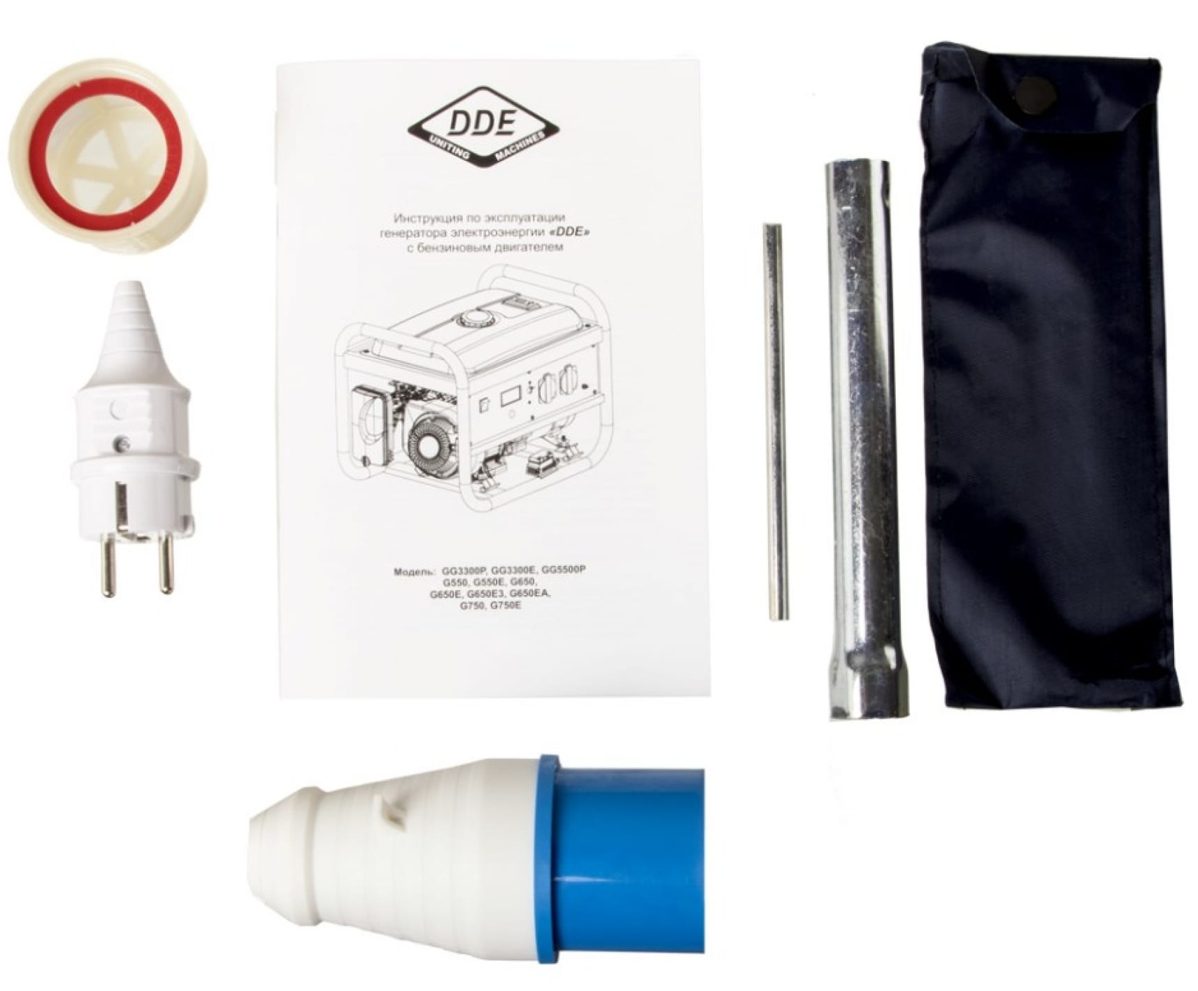 Электрогенератор   бензиновый DDE G650E3 1312151 STDN-0036906 - Вид №2