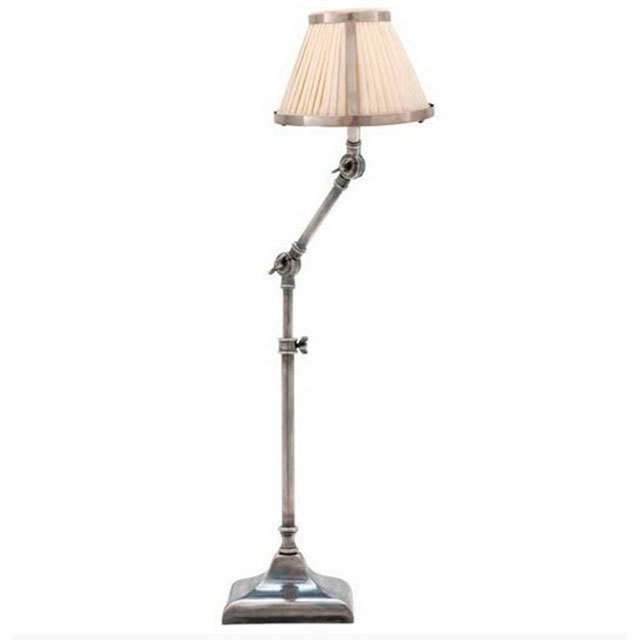 Настольная лампа Brunswick от Eichholtz хром 106623 EICHHOLTZ КЛАССИЧЕСКИЕ 061833 Белый;хром  - Вид №1