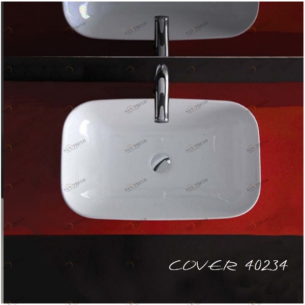 40234 Накладная раковина на столешницу  овальная Althea Ceramica 