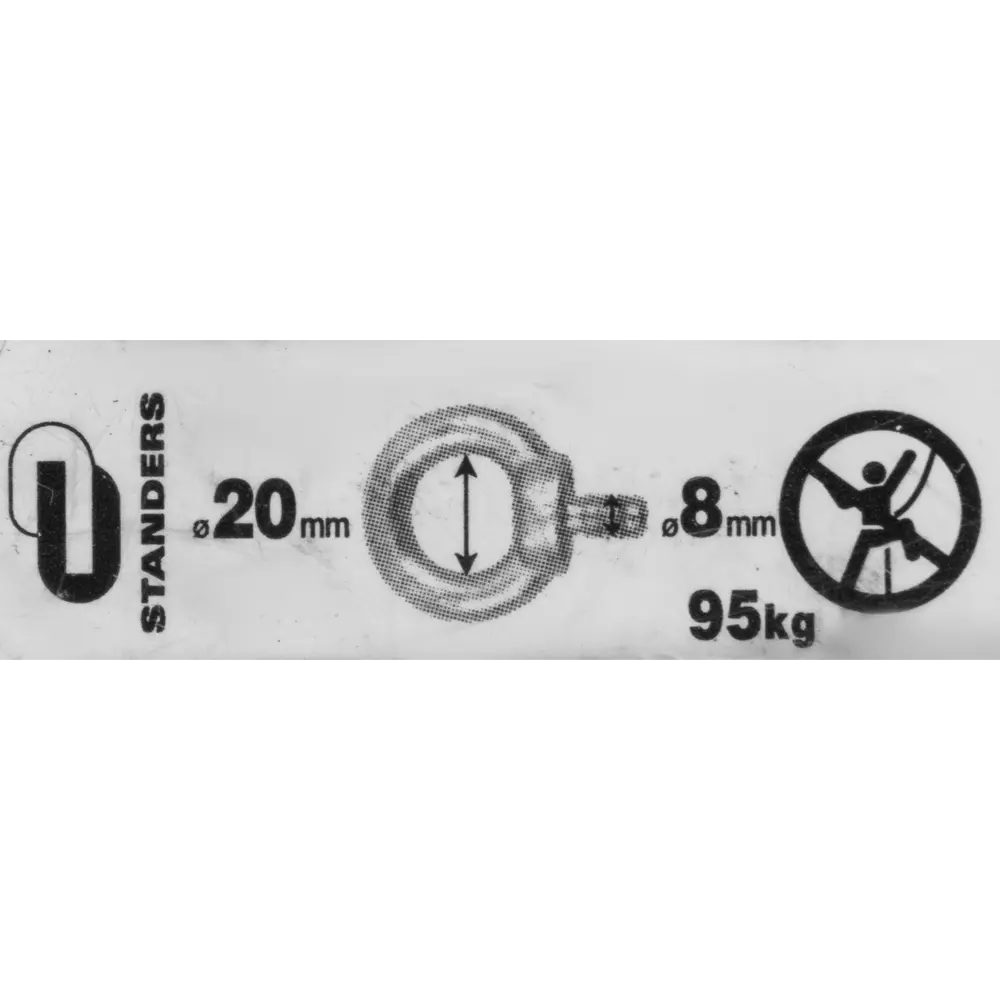 Рым-болт Standers 8 мм STLM-2125721 - Вид №2
