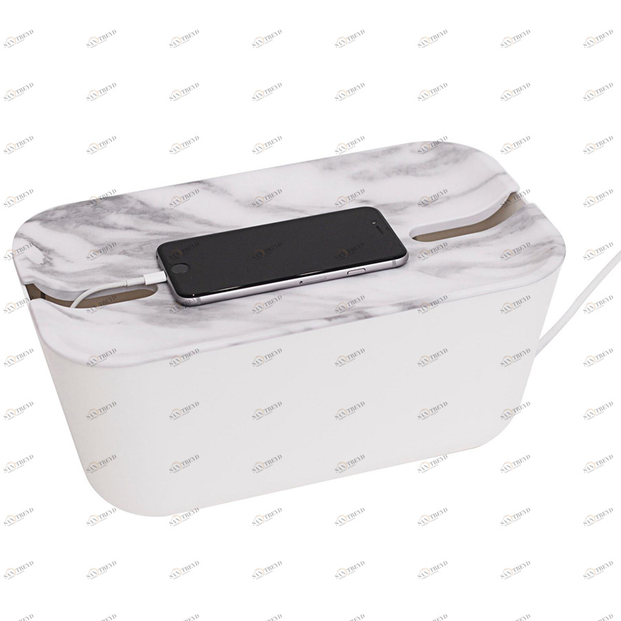 Органайзер серо-белый для проводов средний Hideaway BOSIGN  00-3872103 Белый;серый 