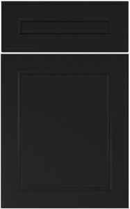 Фасады для кухни Классика Фрезеровка «Петергоф» Черный грифельный №300