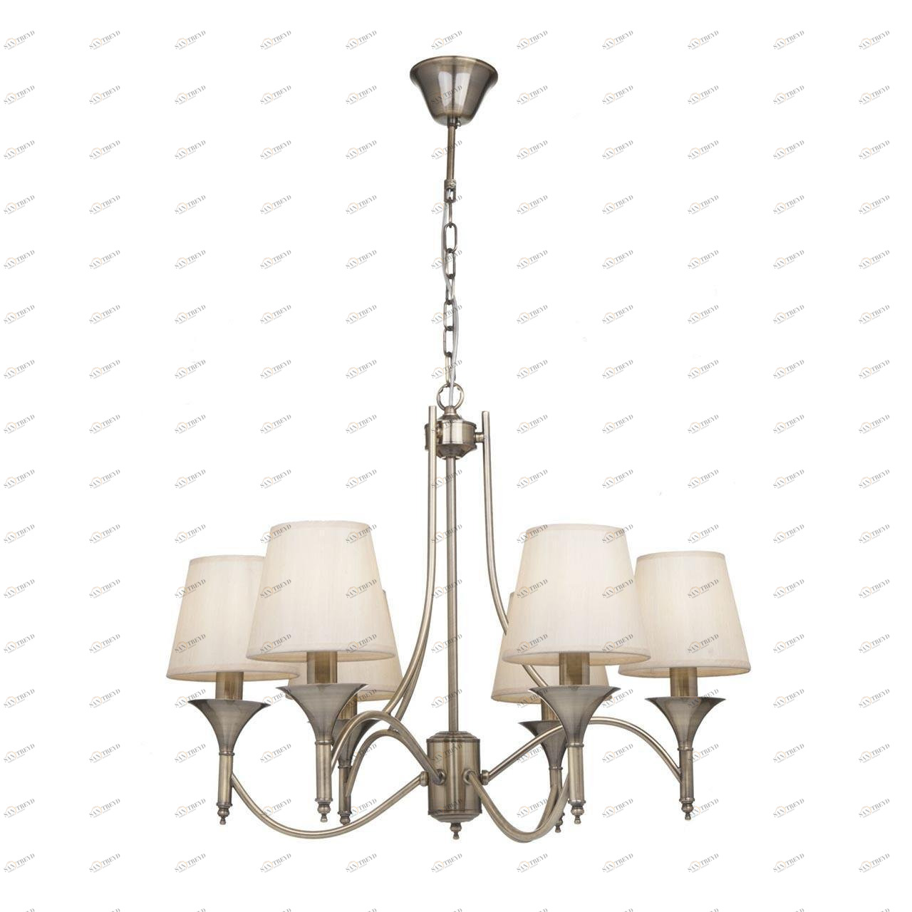 Подвесная люстра Freya Dalia FR2005PL-06BZ FREYA ДИЗАЙНЕРСКИЕ, DALIA 312773 Бежевый 