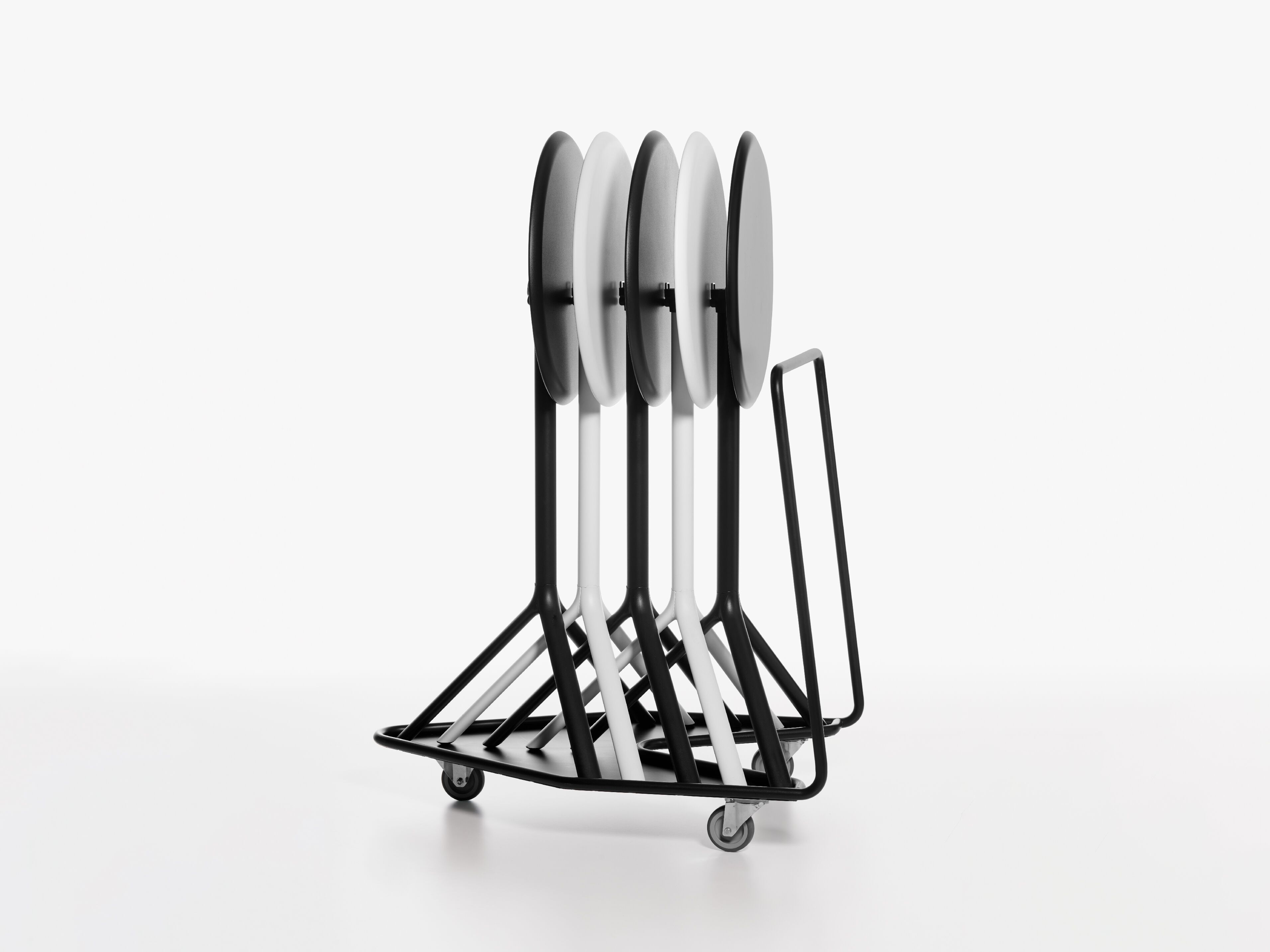 Алюминиевый круглый складной стол с порошковым покрытием Plank ARCH-00035009 - Вид №6